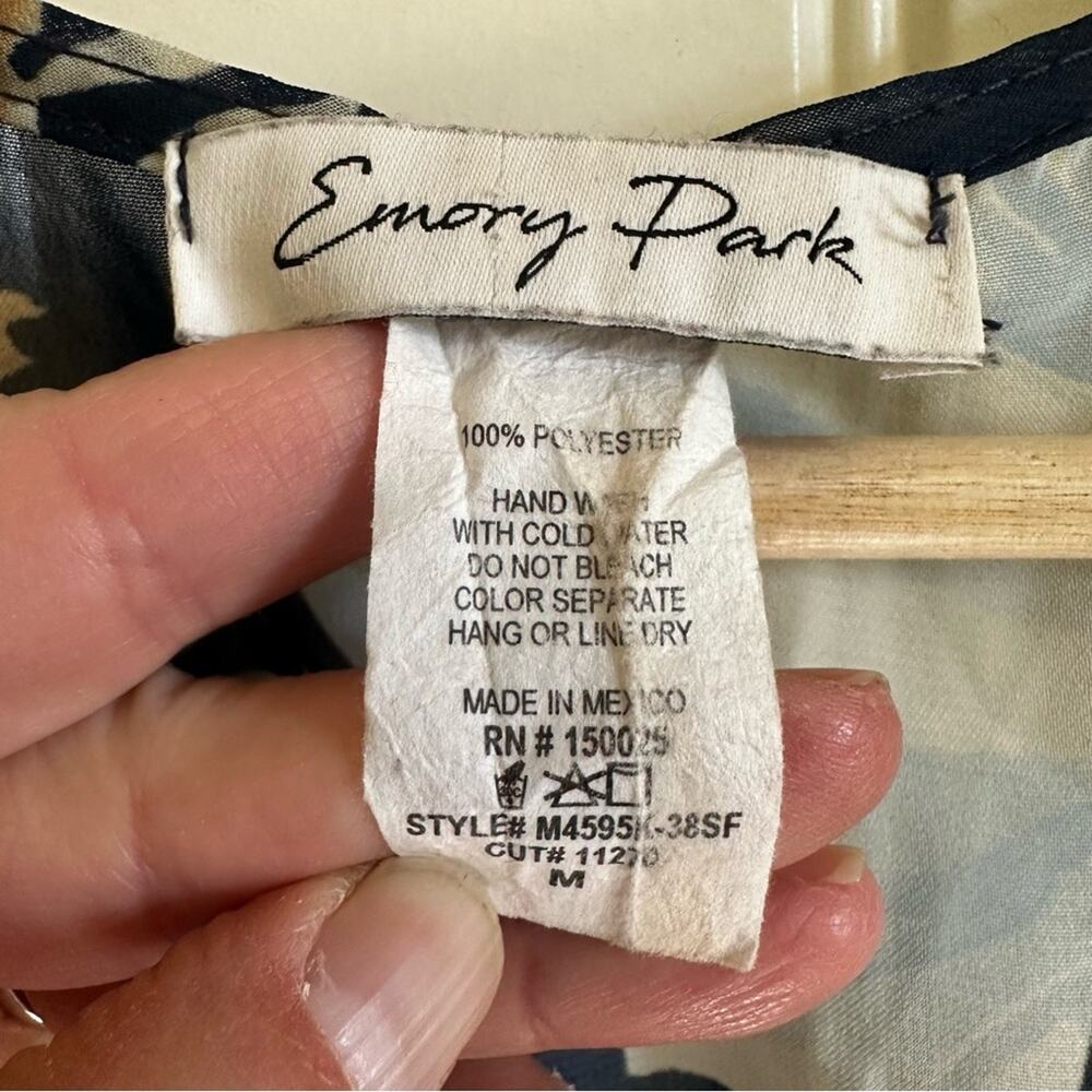 Emory Park women’s‎ kimono medium floral - Picture 3 of 6